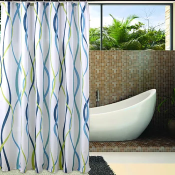Multicolor Stripes Waterproof Shower Curtain Thicken Fabric Bathroom Curtain Size 180x180cm Bathroom Curtain Set Mould Proof
Multicolor Stripes Waterproof Shower Curtain Thicken Fabric Bathroom Curtain Size 180x180cm Bathroom Curtain Set Mould Proof