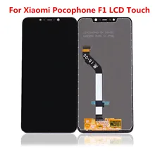 Ensemble écran tactile LCD avec châssis, pour Xiaomi Pocophone F1=