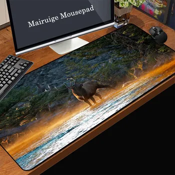 Mairuige Cheap Promotion Computer Gaming Mouse Pad Black Lock Edge Natural Rubber Non-slip Accelerated Large Desk Mat Elk
Mairuige Cheap Promotion Computer Gaming Mouse Pad Black Lock Edge Natural Rubber Non-slip Accelerated Large Desk Mat Elk