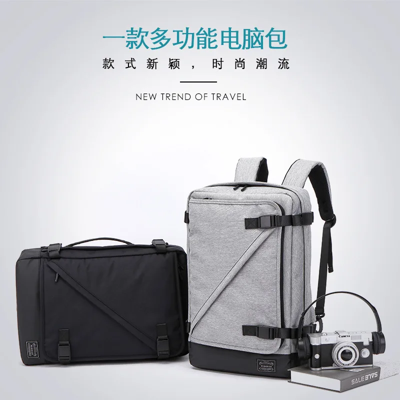 Tu guan Backpack Men Business Charging Backpack Canvas Korean-style School Bag Backpack Multi-functional Computer Bag Fashion
Tu guan Backpack Men Business Charging Backpack Canvas Korean-style School Bag Backpack Multi-functional Computer Bag Fashion