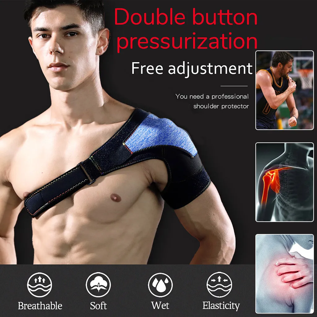 1PC Shoulder Support Adjustable Rotator Cuff Compression Back Brace For Arm Injury Prevention Joint Tear Pain Stability #YL5
1PC Shoulder Support Adjustable Rotator Cuff Compression Back Brace For Arm Injury Prevention Joint Tear Pain Stability #YL5