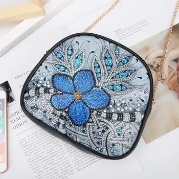 DIY Flower Special Shaped Diamond Painting Leather Chain DIY Diamond Embroidery Bag Wallet Pouch Crossbody Bags
DIY Flower Special Shaped Diamond Painting Leather Chain DIY Diamond Embroidery Bag Wallet Pouch Crossbody Bags