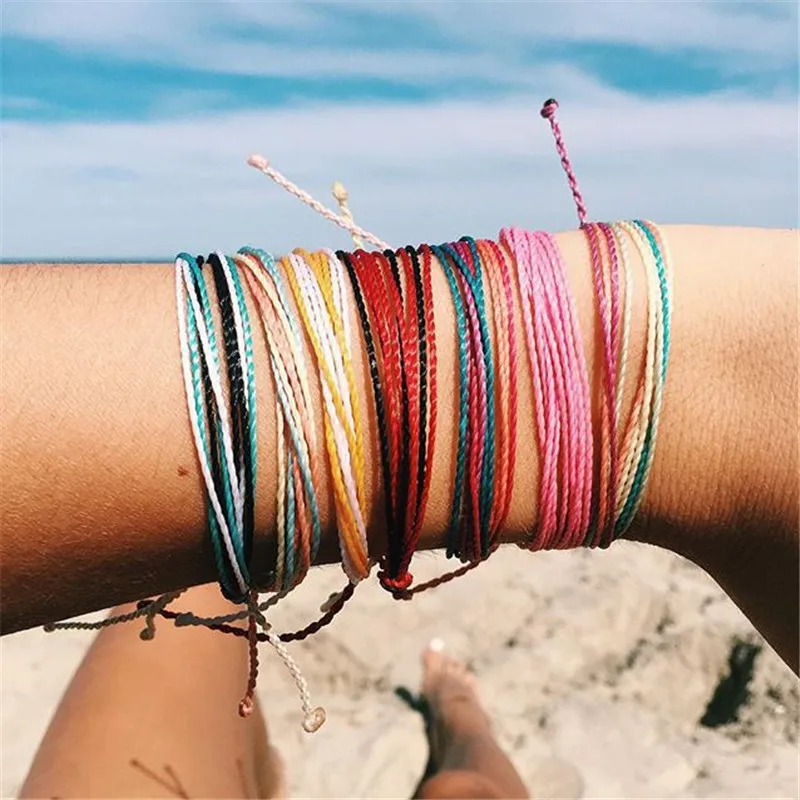 Trendy Multi Layer Colorful Handmade Woven Rope Bracelet Ethnic Waterproof Wax String Bracelets For Women Girls Jewelry Gifts
Trendy Multi Layer Colorful Handmade Woven Rope Bracelet Ethnic Waterproof Wax String Bracelets For Women Girls Jewelry Gifts