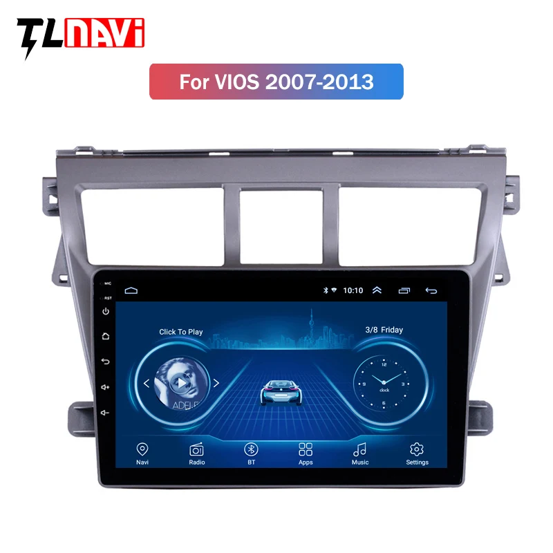 GPS Auto Stereo 9" Car Radio For 2007 2008 2009 2010 2011 2012 Toyota VIOS Yaris Android 8.1 Multimedia Player Support 1080P
GPS Auto Stereo 9" Car Radio For 2007 2008 2009 2010 2011 2012 Toyota VIOS Yaris Android 8.1 Multimedia Player Support 1080P