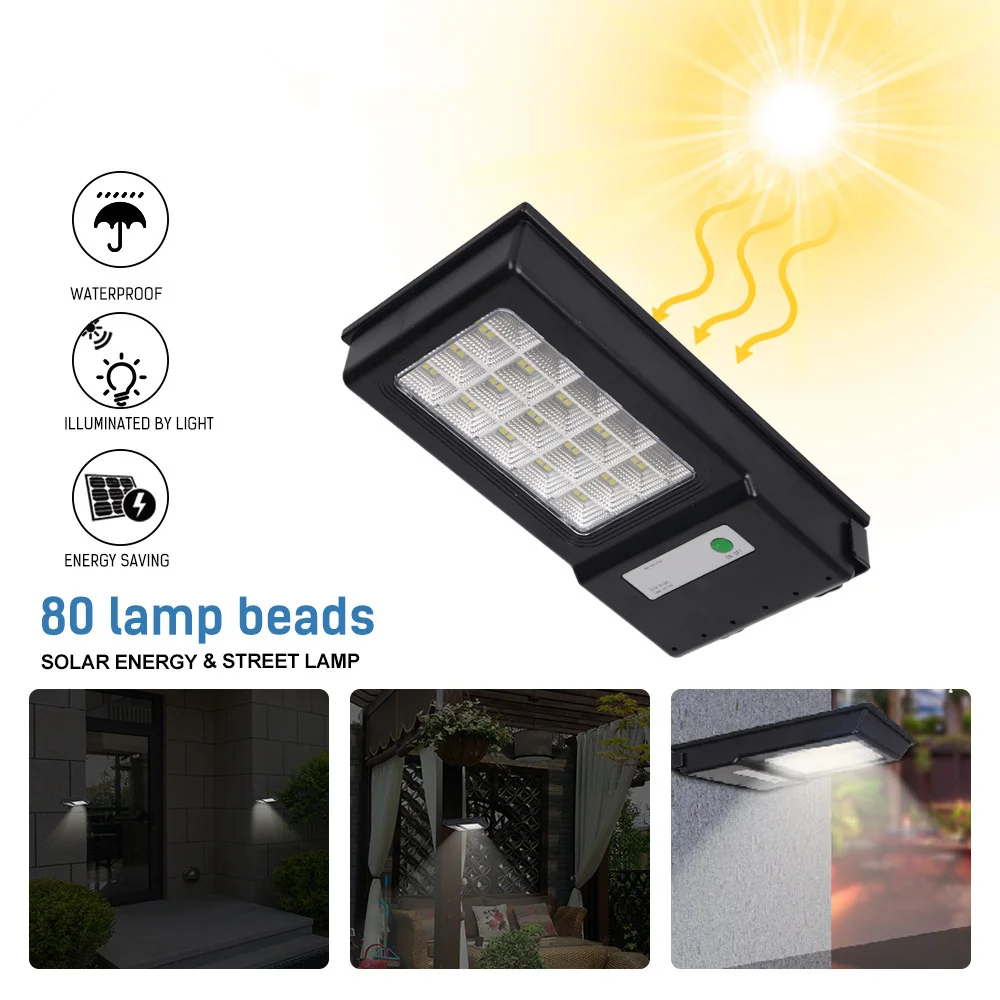48/80LED solar light intelligent automatic light control spotlight IP65 waterproof outdoor adjustable angle garden street light
48/80LED solar light intelligent automatic light control spotlight IP65 waterproof outdoor adjustable angle garden street light