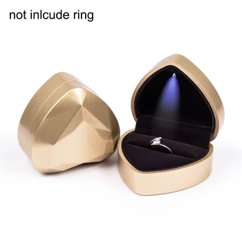 Ring Box With Heart-shaped Wedding Ring Pendant Box Display Storage Jewelry Case Velvet Lining Gift Propose Marriage Supplies
Ring Box With Heart-shaped Wedding Ring Pendant Box Display Storage Jewelry Case Velvet Lining Gift Propose Marriage Supplies
