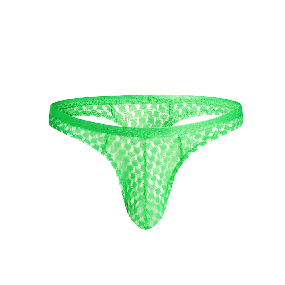 Men Mesh Hollow Out Low Waist Sexy Breathable U Convex Thong Briefs Panties Men's Hollow Mesh Thong Panties
Men Mesh Hollow Out Low Waist Sexy Breathable U Convex Thong Briefs Panties Men's Hollow Mesh Thong Panties
