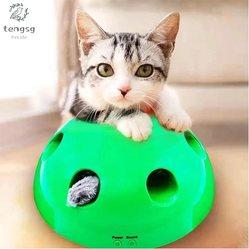 Pet toy funny cat tray funny cat toy multifunctional electric semicircular cat toy interactive educational toy
Pet toy funny cat tray funny cat toy multifunctional electric semicircular cat toy interactive educational toy