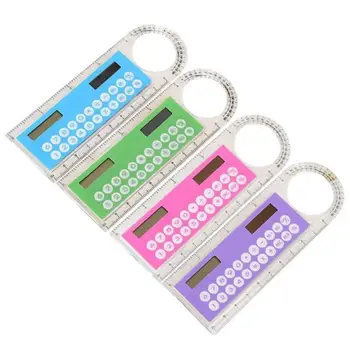 Student Ultra-thin Ruler Calculadora School Office Supplies Mini Solar Calculator Fashion Multifunction 10cm Ruler
Student Ultra-thin Ruler Calculadora School Office Supplies Mini Solar Calculator Fashion Multifunction 10cm Ruler