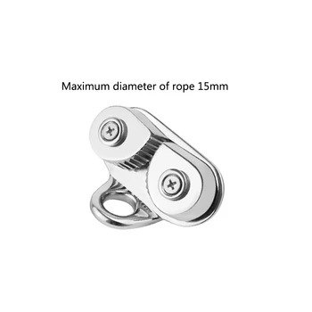 With Leading Ring Canoe Strong Load Capacity Dinghy Wear Resistant Practical Marine Sailing Cam Cleat Hardware Stainless Steel
With Leading Ring Canoe Strong Load Capacity Dinghy Wear Resistant Practical Marine Sailing Cam Cleat Hardware Stainless Steel