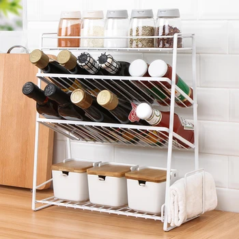 4-Layer Metal Kitchen Seasoning Storage Rack Bathroom Cosmetic Toiletries Desktop Organizer Shelf Cabinet Bracket Accessories
4-Layer Metal Kitchen Seasoning Storage Rack Bathroom Cosmetic Toiletries Desktop Organizer Shelf Cabinet Bracket Accessories