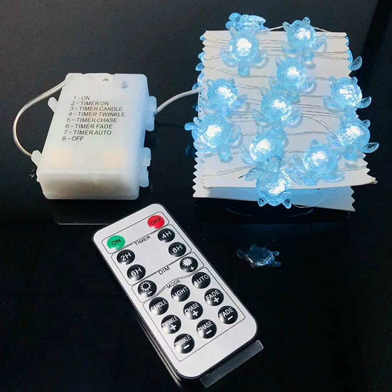 Cute Tortoise String Light 40LED Windproof Rainproof Wall Copper Wire Remote Control Lamp for Christmas Holiday Festival Decor
Cute Tortoise String Light 40LED Windproof Rainproof Wall Copper Wire Remote Control Lamp for Christmas Holiday Festival Decor