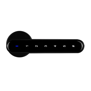 Easy Install Indoor Smart Door Lock Fingerprint Electric Battery Powered Home Universal Office Keyless Entry With Handle
Easy Install Indoor Smart Door Lock Fingerprint Electric Battery Powered Home Universal Office Keyless Entry With Handle