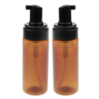 2 Pieces 150ml Brown Empty Plastic Foam Soap Dispenser Foaming Pump Container Refillable Bottles for Liquid Foaming
2 Pieces 150ml Brown Empty Plastic Foam Soap Dispenser Foaming Pump Container Refillable Bottles for Liquid Foaming