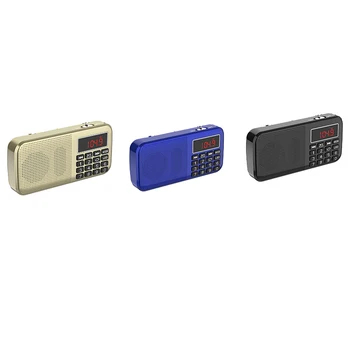L-558AM Digital MP3 Music Player Speaker Mini Portable Mini Auto FM AM MW Pocket Radio Receiver
L-558AM Digital MP3 Music Player Speaker Mini Portable Mini Auto FM AM MW Pocket Radio Receiver