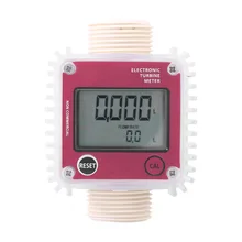 K24 10-120L/Min LCD Digital Display Diesel Oil Fuel Turbine Flow Meter Tester Gauge for Chemicals Liquid Water Measuring Tools
K24 10-120L/Min LCD Digital Display Diesel Oil Fuel Turbine Flow Meter Tester Gauge for Chemicals Liquid Water Measuring Tools