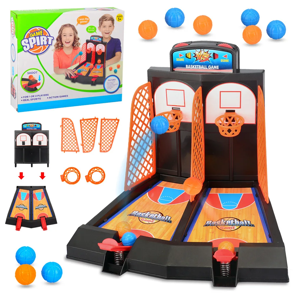 Educational Parent And Child Interactive Game Double Finger Catapult Basketball Machine Mini Basketball Court Tabletop Game Toy
Educational Parent And Child Interactive Game Double Finger Catapult Basketball Machine Mini Basketball Court Tabletop Game Toy