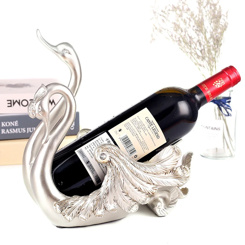 European creative swan wine frame decoration pieces Contracted and contemporary live in wine cabinet sitting room wine rack
European creative swan wine frame decoration pieces Contracted and contemporary live in wine cabinet sitting room wine rack