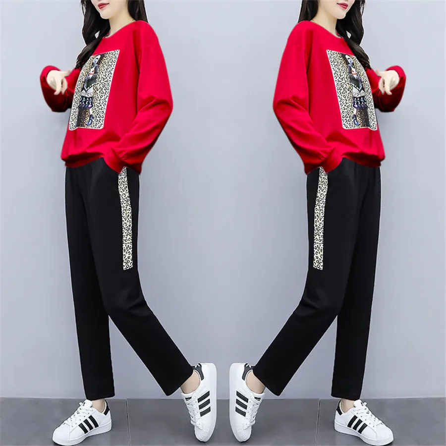 tracksuits women set 2 piece set co-ord set outfits pants suits and top plus size large 2019 autumn long sleeves
tracksuits women set 2 piece set co-ord set outfits pants suits and top plus size large 2019 autumn long sleeves