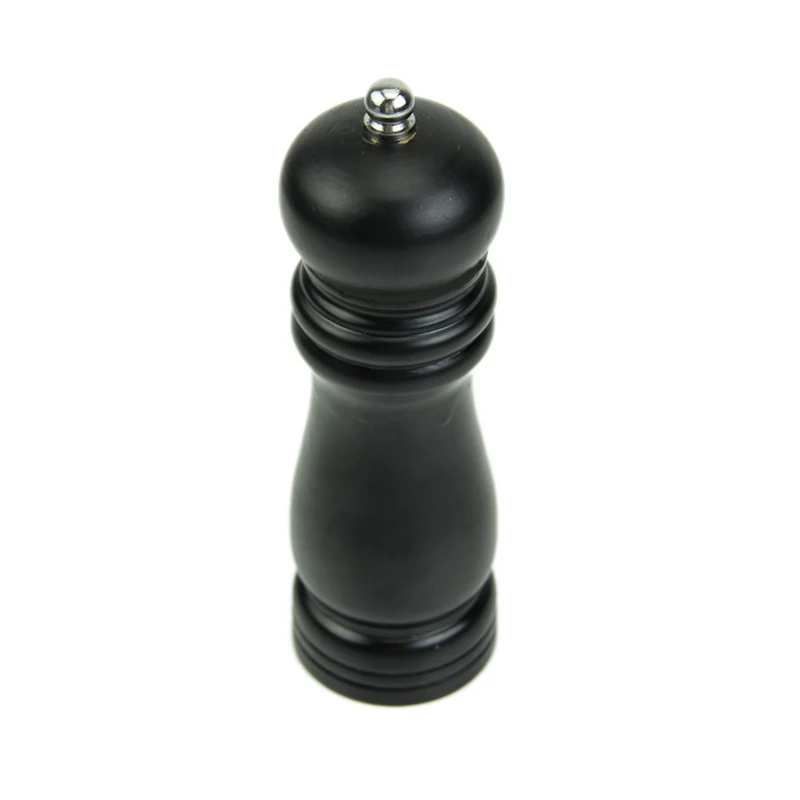 Wooden Pepper Sauce Spice Salt Mill Grinder Hand Movement Convient 17cm x 4.7cm (Black)
Wooden Pepper Sauce Spice Salt Mill Grinder Hand Movement Convient 17cm x 4.7cm (Black)