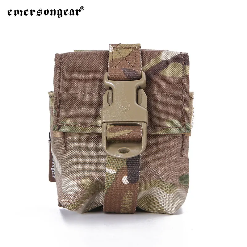 

Emersongear Tactical 09-LBT Style Single Frag Modular Grenade Pouch Mag Pack Buckle Molle Bags Combat Outdoor Airsoft EM6369