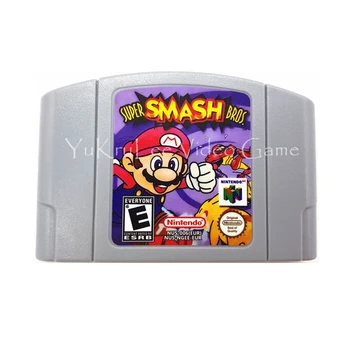 SuperSmashBros.64 Bit Video Game Cartridge Card for Nintendo 64 Console English Language EUR PAL Version
SuperSmashBros.64 Bit Video Game Cartridge Card for Nintendo 64 Console English Language EUR PAL Version
