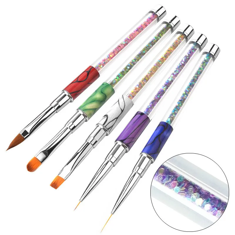 5 color illusion sequin pole nail painting pen painting flower phototherapy gel pen high-grade nail crystal pen 
5 color illusion sequin pole nail painting pen painting flower phototherapy gel pen high-grade nail crystal pen