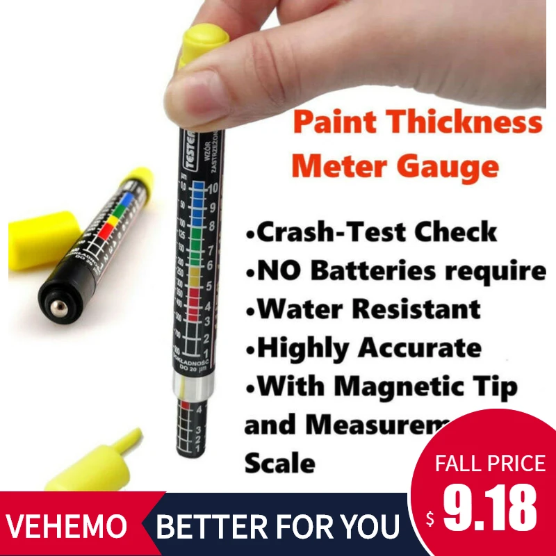 BIT 3003 CAR Paint Thickness Meter Tool Car Appearance Check Gauge Crash Test Lacquer Thickness CAR Paint Thickness Meter Gauge
BIT 3003 CAR Paint Thickness Meter Tool Car Appearance Check Gauge Crash Test Lacquer Thickness CAR Paint Thickness Meter Gauge