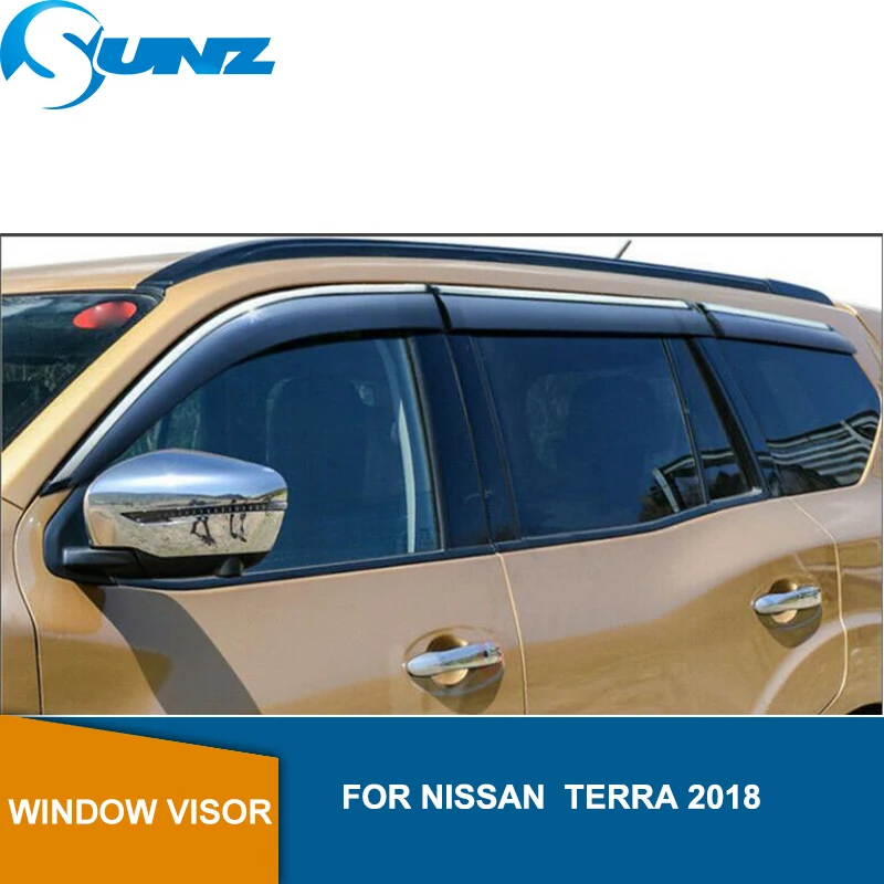 Window Air Vent Visor For NISSAN TERRA 2018 2019 Smoke Window Visor Vent Shades Sun Rain Deflector Guards SUNZ
Window Air Vent Visor For NISSAN TERRA 2018 2019 Smoke Window Visor Vent Shades Sun Rain Deflector Guards SUNZ