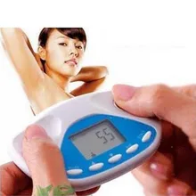 Moniteur de graisse corporelle numérique LCD analyseur de graisse compteur imc testeur de perte de poids musculaire calculatrice de calories mesure outils de soins de santé(China)