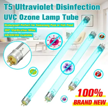 T5 4W/6W/8W UV Disinfection Lamp Tube Ultraviolet Lamp Light Blue 14.8cm/22.5cm/29.5cm Sterilizing lamp bulbs
T5 4W/6W/8W UV Disinfection Lamp Tube Ultraviolet Lamp Light Blue 14.8cm/22.5cm/29.5cm Sterilizing lamp bulbs
