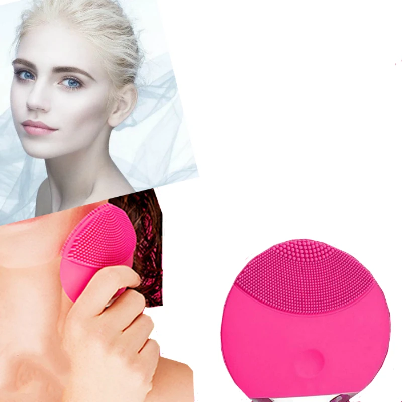 NEW Silicone Face Cleansing Brush Mini Electric Massage Waterproof Facial Cleansing Tool Soft Deep Face Pore Cleanser Brush
NEW Silicone Face Cleansing Brush Mini Electric Massage Waterproof Facial Cleansing Tool Soft Deep Face Pore Cleanser Brush