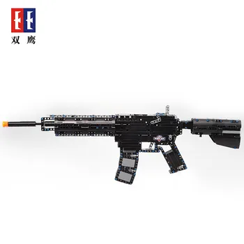 621PCS Assemble Blocks C81005 Technic M4A1 Assault Rifle Serise Blocks Party Interaction Game Educational Toy for Kids
621PCS Assemble Blocks C81005 Technic M4A1 Assault Rifle Serise Blocks Party Interaction Game Educational Toy for Kids