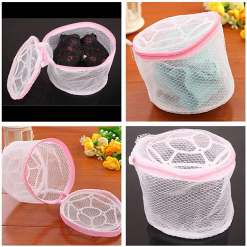 Foldable Bra Lingerie Wash Laundry Bags Home Using Clothes Washing Net