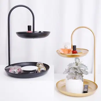 Two-tiers Jewelry Display Plate Necklace Ring Earrings Display Plated Alloy Tray Makeup Jewelry Holder Organizer Decoration
Two-tiers Jewelry Display Plate Necklace Ring Earrings Display Plated Alloy Tray Makeup Jewelry Holder Organizer Decoration