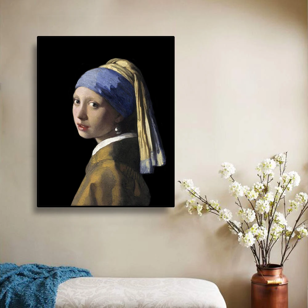 The girl with the pearlBy Johannes Vermeer PaintingWall Art Canvas Painting Retro Poster and Prints Wall Picture Home Decor
The girl with the pearlBy Johannes Vermeer PaintingWall Art Canvas Painting Retro Poster and Prints Wall Picture Home Decor