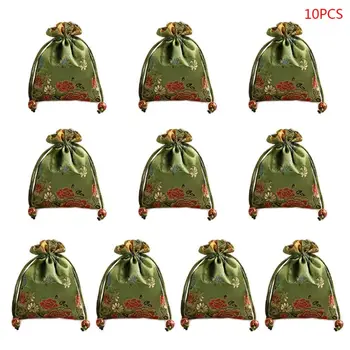 10 Pcs Drawstring Jewellery Pouches Gift Bags for Wedding Party and DIY Craft N0HE
10 Pcs Drawstring Jewellery Pouches Gift Bags for Wedding Party and DIY Craft N0HE