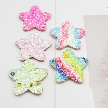 30pcs/lot 3.5cm Glittery star Padded Patches for Baby Girls Hair Accessories Appliques for Crafts BB Clips Ornament
30pcs/lot 3.5cm Glittery star Padded Patches for Baby Girls Hair Accessories Appliques for Crafts BB Clips Ornament