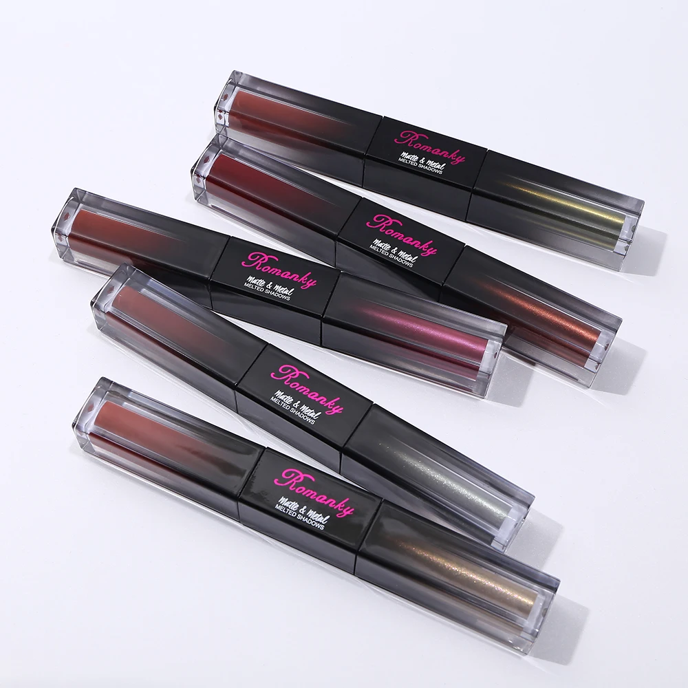 12 Color Eye Shadow 1pc Magnificent Metals Glitter And Glow Eyeshadow Double-Headed Magic Stick Matte Lip Gloss Liquid Eyeshadow
12 Color Eye Shadow 1pc Magnificent Metals Glitter And Glow Eyeshadow Double-Headed Magic Stick Matte Lip Gloss Liquid Eyeshadow