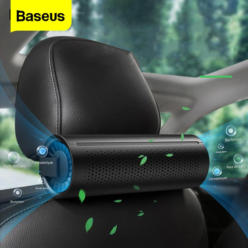 Baseus Car Air Purifier Ionizer Negative Ion Car Air Freshener Pm2.5 Activated Carbon Formaldehyde Auto Air Cleaner Accessiories
Baseus Car Air Purifier Ionizer Negative Ion Car Air Freshener Pm2.5 Activated Carbon Formaldehyde Auto Air Cleaner Accessiories