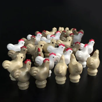 10Pcs/lot Creative Farm Animal Chicken Blocks Figure MOC Accessories Part Building Blocks Model Toys for Children
10Pcs/lot Creative Farm Animal Chicken Blocks Figure MOC Accessories Part Building Blocks Model Toys for Children