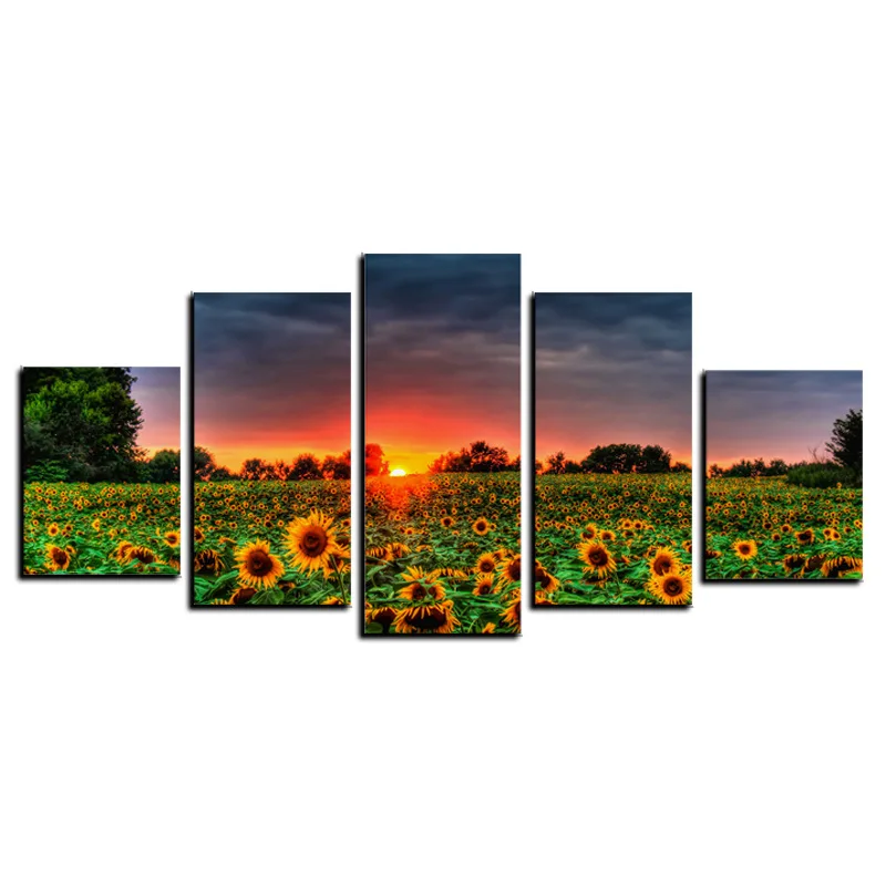 Manufacturers Decorative Painting Frame Painting 5-frame Sunflower Fields AliExpress Amazon Wish Painting Core Foreign Trade
Manufacturers Decorative Painting Frame Painting 5-frame Sunflower Fields AliExpress Amazon Wish Painting Core Foreign Trade