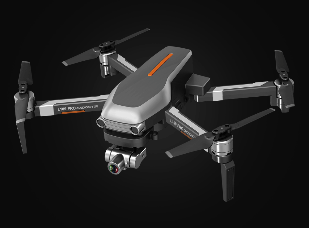 L109PRO GPS Drone 4K Quadcopter HD ESC Camera Brushless 5G WiFi FPV HD ESC Camera Brushless Helicopter Long Flight Time