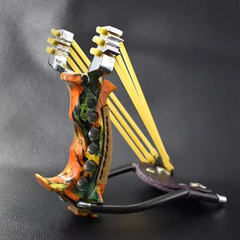 Powerful Folding Slingshot Catapult with Wrist Support Rubber Band for Outdoor Hunting Sling Shot Pocket Shot Fishing
Powerful Folding Slingshot Catapult with Wrist Support Rubber Band for Outdoor Hunting Sling Shot Pocket Shot Fishing