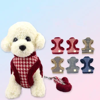 New Plus Velvet Dog Harness Breathable Puppy Pet Vest Jacket Walking Harnesses Leash Set for Small Dogs Bulldog Pug Chihuahua
New Plus Velvet Dog Harness Breathable Puppy Pet Vest Jacket Walking Harnesses Leash Set for Small Dogs Bulldog Pug Chihuahua