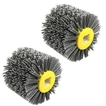 TOP 2 Pcs Nylon Abrasive Wire Dupont Drum Polishing Wheel Electric Brush for Woodworking Metalworking, P120 & P80
TOP 2 Pcs Nylon Abrasive Wire Dupont Drum Polishing Wheel Electric Brush for Woodworking Metalworking, P120 & P80