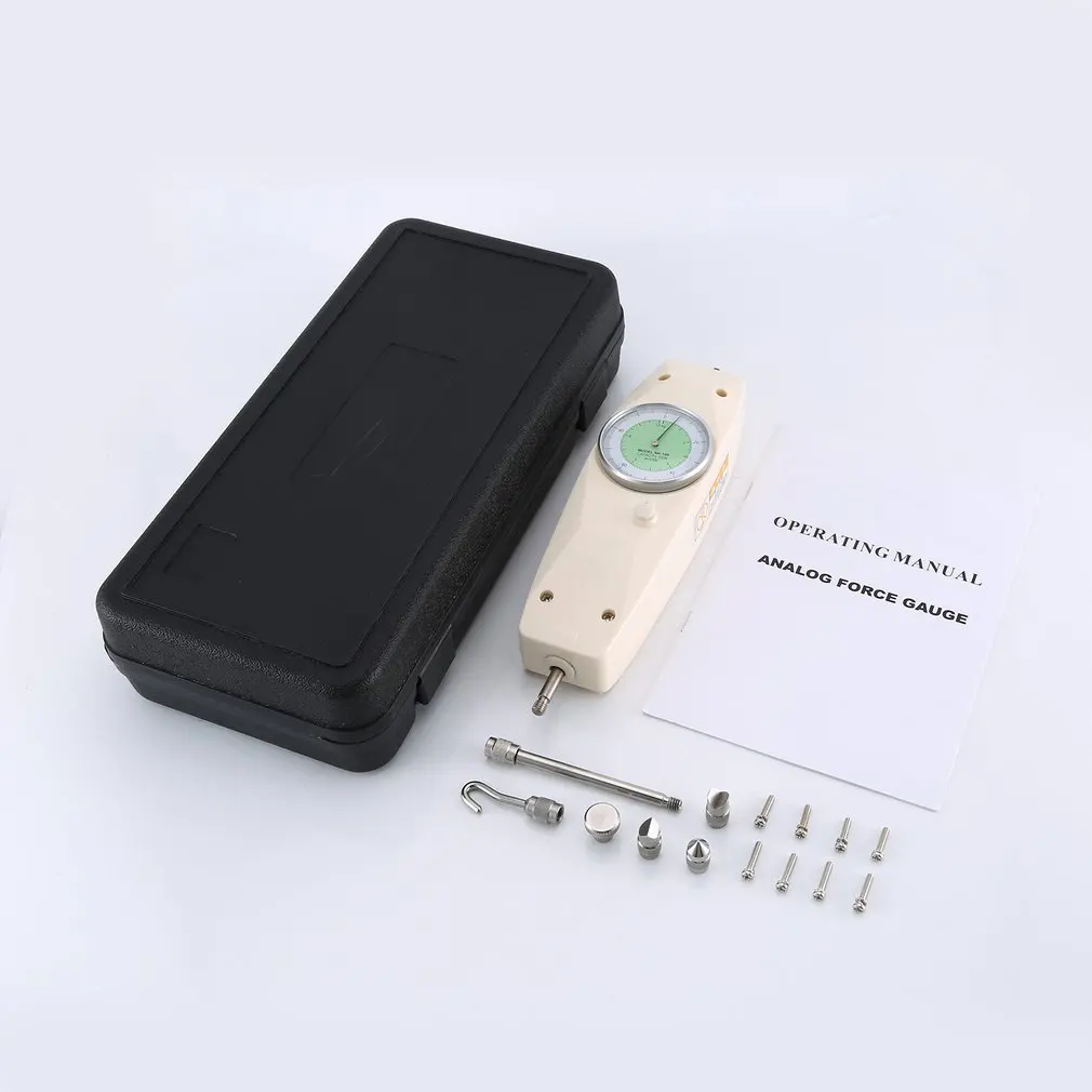 Analog Force Gauge Pointer Push Pull Tester NK-100 Thrust Meter Dynamometer Pressure High Precision Measuring Instruments
Analog Force Gauge Pointer Push Pull Tester NK-100 Thrust Meter Dynamometer Pressure High Precision Measuring Instruments