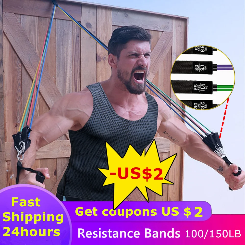 Resistance Bands Set Exercise Bands with Door Anchor Legs Ankle Straps for Resistance Training Physical Therapy Home Workouts
Resistance Bands Set Exercise Bands with Door Anchor Legs Ankle Straps for Resistance Training Physical Therapy Home Workouts