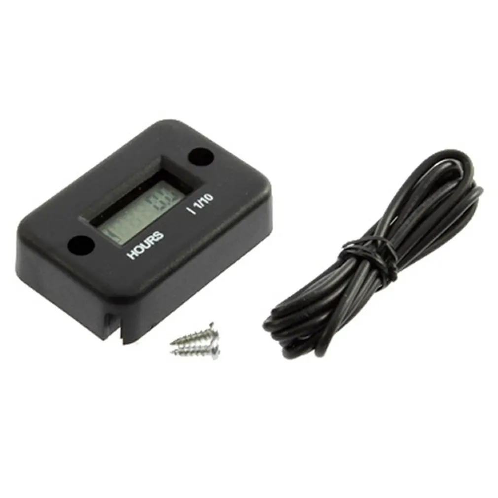 Inductive Digital Hour Meter Waterproof LCD Display for Bike Motorcycle ATV Snowmobile Marine Boat Ski Dirt Gas Engine
Inductive Digital Hour Meter Waterproof LCD Display for Bike Motorcycle ATV Snowmobile Marine Boat Ski Dirt Gas Engine