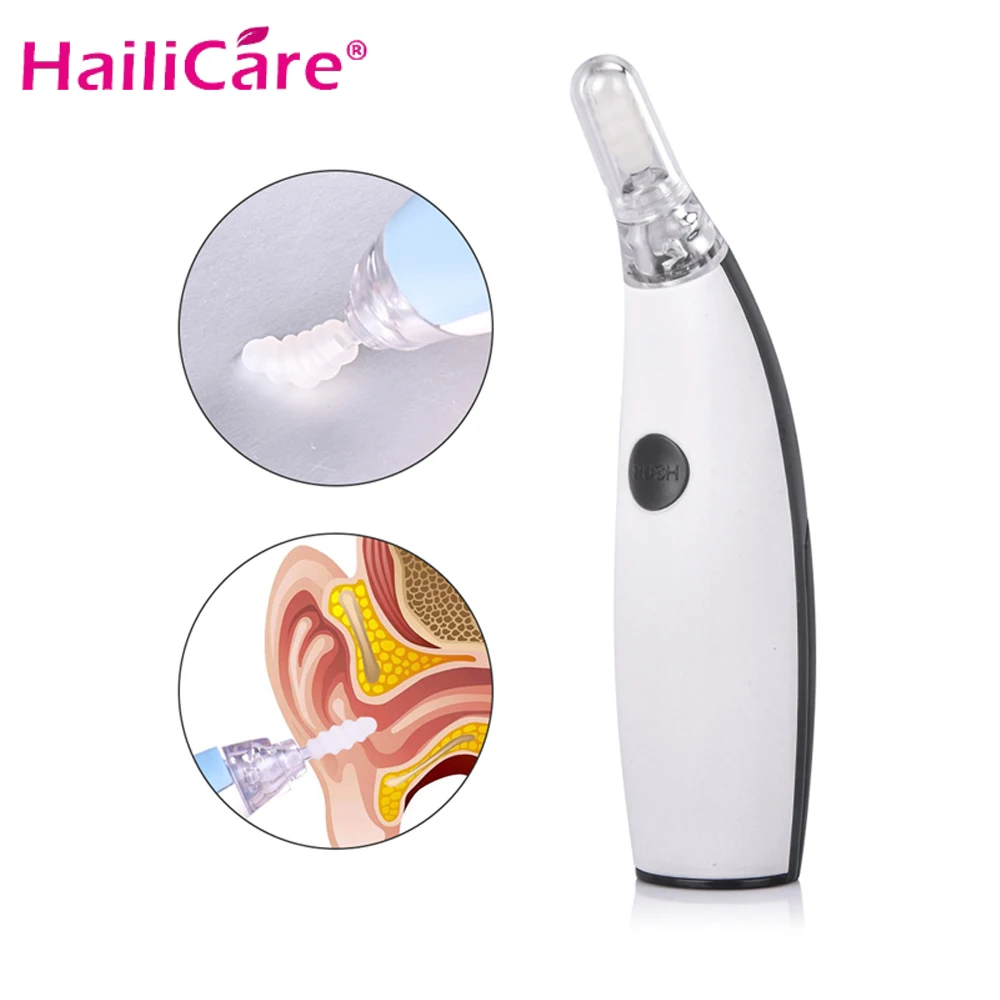 Painless Electric LED Ear Pick Safety Cordless Ear Wax Remover Ear Cleaning Tool With 4 Removable Silicone Nozzle Heads
Painless Electric LED Ear Pick Safety Cordless Ear Wax Remover Ear Cleaning Tool With 4 Removable Silicone Nozzle Heads